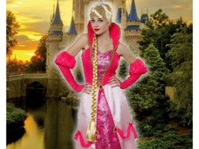 Parrucca Bionda Treccia lunga