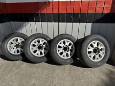 4 CERCHI X REXSTONE + 4 GOMME 255 65 16 109H M+S 4 STAGIONI USATE 70/80% DOT1512