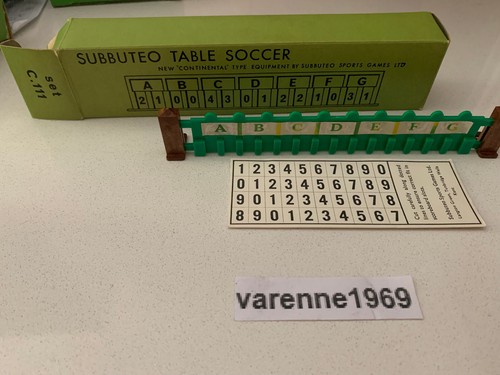 Subbuteo c111 table soccer - table, set