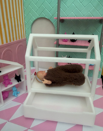 Letto casa delle bambole - letto,