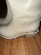 Stivali donna al ginocchio Santoni in pelle