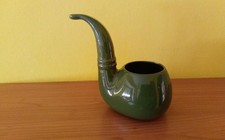 Porta caramelle a forma di pipa in ceramica