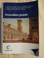 Procedura penale-AAVV- Ottava edizione Giappichelli
