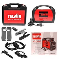 Saldatrice inverter a elettrodo con Valigetta professionale Telwin force 145