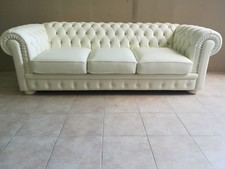 -DIVANO LETTO CHESTER. IN  PELLE ,VARI COLORI.