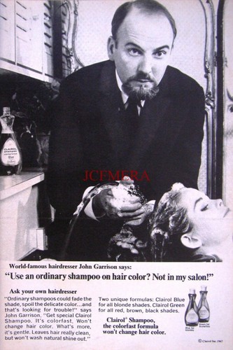 Clairol shampoo 1967 - clairol,