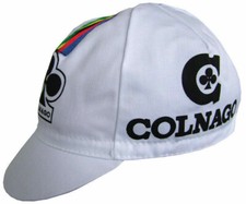 CAPPELLINO CAPPELLO SOTTOCASCO CICLISMO BICICLETTA TEAM RETRO VINTAGE COLNAGO