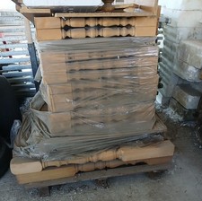 COLONNINE PER SCALA INTERNA IN FAGGIO GREZZO