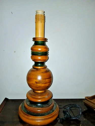 Lampada tavolo legno - da,