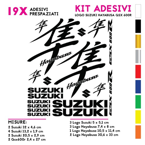 Adesivi moto compatibili