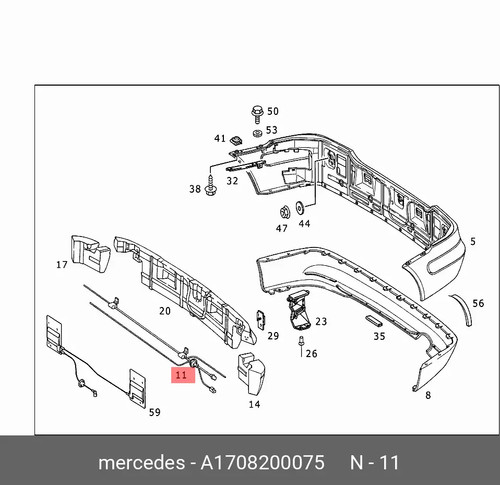 Nuova antenna mercedes benz - antenna, mercedes-benz