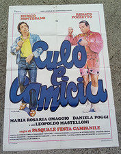 manifesto CULO E CAMICIA Enrico Montesano Renato Pozzetto Leopoldo Mastelloni 81