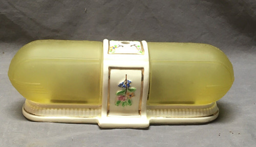 Plafoniera porcellana art deco