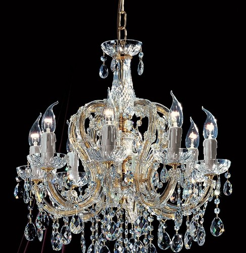 Lampadario stile maria teresa - lampadario,