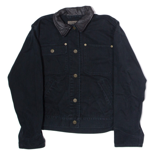 Giacca denim nera jones - in,