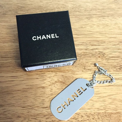 Portachiavi chanel nuovo con - portachiavi,