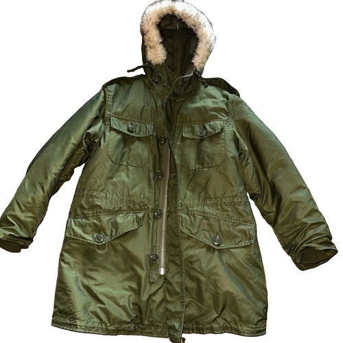 Giacca parka vintage esercito