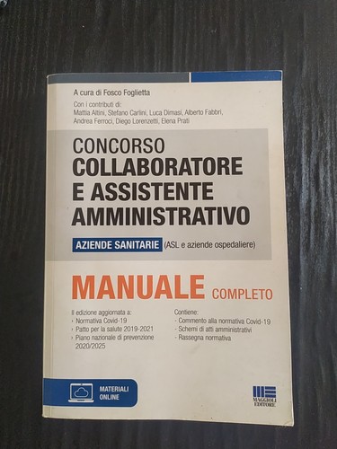 Concorso collaboratore - collaboratore, e