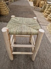 Sgabello in legno marocchino