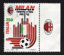 REPUBBLICA 1992 MILAN CAMPIONE D'ITALIA