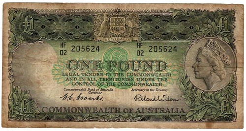 Banconota one pound - banconota,