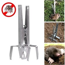 Trappole per Talpe e Arvicole  Anti Talpe da Giardino Pinze per Talpe