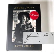 SIGNED! PATTI SMITH A BOOK OF