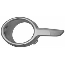 Cornice fendinebbia anteriore sinistro per peugeot 208 2012 in poi cromata