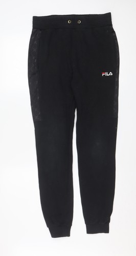 Felpa uomo fila nera jogger - fila,