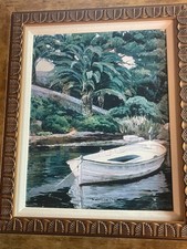 18W"x21H": Barca y Palmeres di