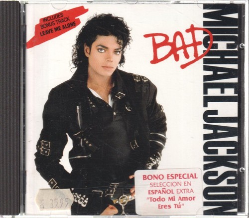 Michael jackson bad spain - michael, cd