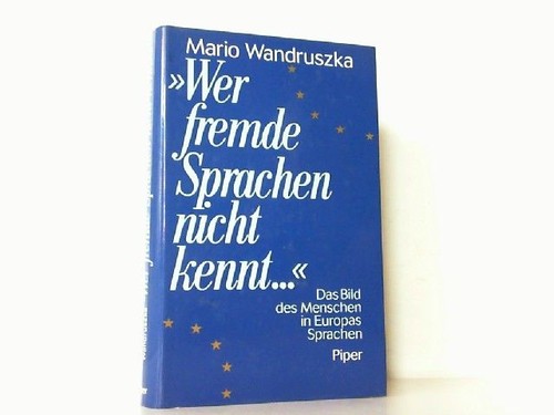 Wer fremde sprachen nicht - wer,