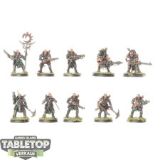 Genestealer Cults - 10 ibridi neofiti - dipinti