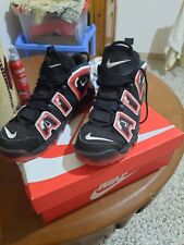 scarpe nike uomo MORE UPTEMPO LASER CRIMSON 43. usate veramente poco(come nuove)