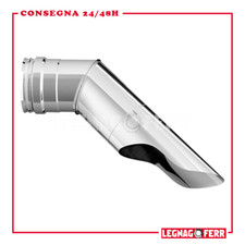 Terminale Scarico A Becco D.80mm  Stufe Pellet Acciaio Inox Aisi 316L Apros TERM
