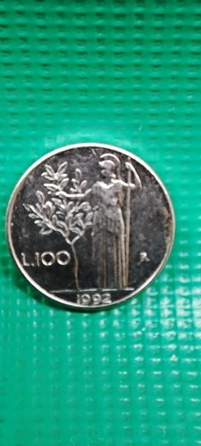 Moneta 100 lire piccola - moneta,