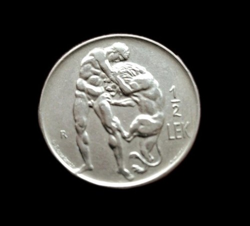 Albania lek 1926 londra - -,