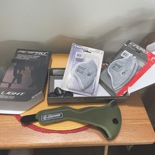 RESPRO Maschera Ultraleggera (M) con 4 NUOVI filtri sportivi/allergia