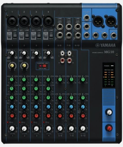 Mixing console yamaha mg10 - mixing,
