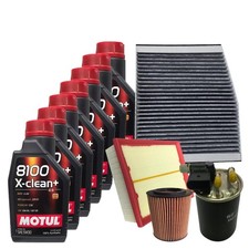Kit Tagliando Mercedes Classe B 246 W242 180 200 220 Cdi Olio 5W30 Motul