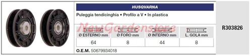 Puleggia tendicinghia