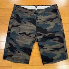 Tellason Mens Camo Shorts Size