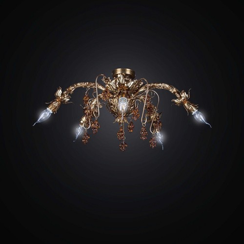 Wrought iron and - and, gold