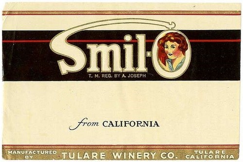 California wine label - california, *2x3
