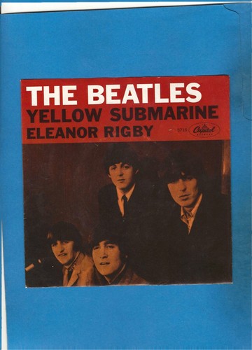 Beatles rpm yellow - beatles, 45