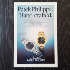1979 Patek Philippe Nautilus - Original AD Pubblicità Vintage