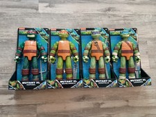 Action figure Teenage Mutant Ninja Turtles TMNT 11" XL SET COMPLETO DI 4