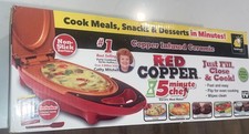 Fornello Elettrico Chef Rosso