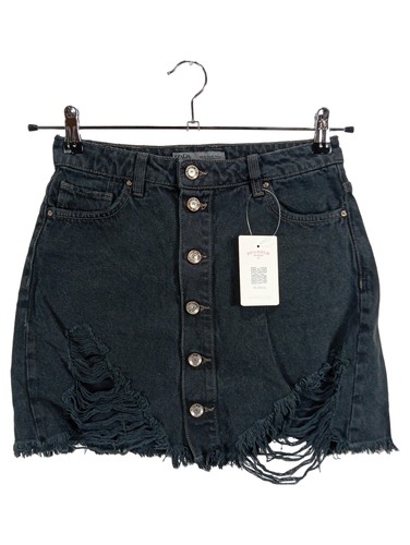 Gonna jeans donna - gonna, nera