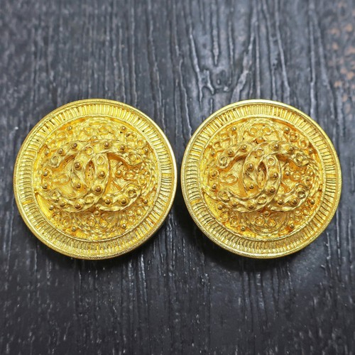 Orecchini chanel placcati oro - orecchini,